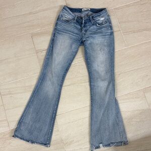BKE Light Blue Wide Leg Jeans